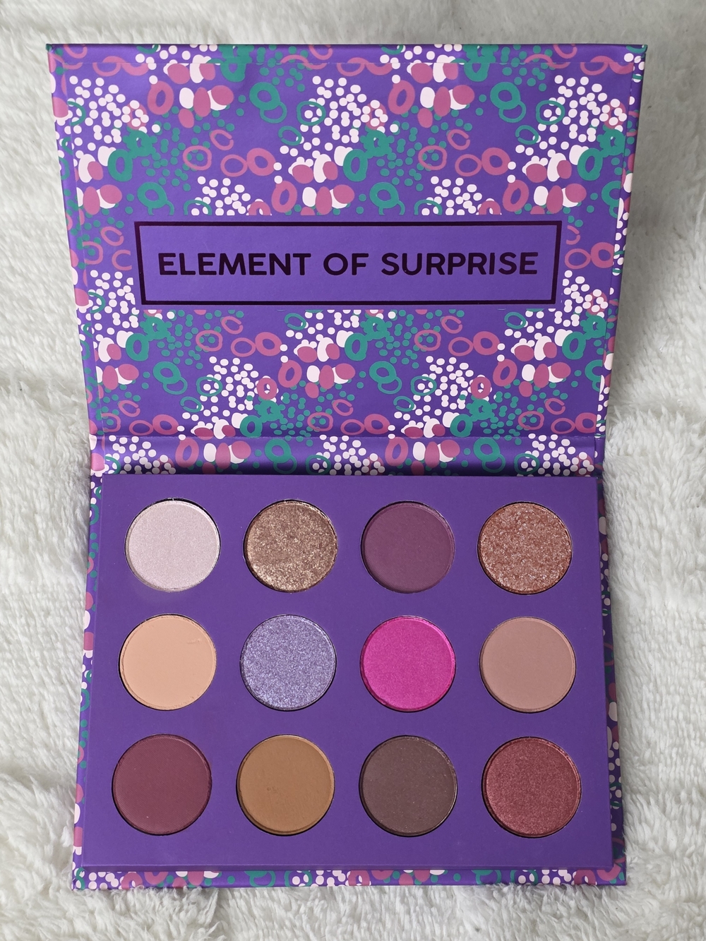 COLOURPOP COSMETICS ELEMENT OF SURPRISE PRESSED POWDER EYESHADOW PALETTE NWOB